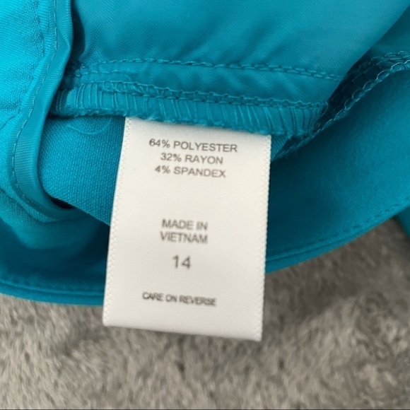 7th Avenue Signature Fit Slim Ankle Crop Pants 14 - Picture 4 of 7